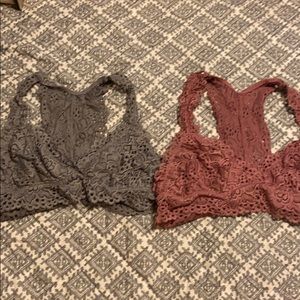 2 Size L Altar’d State Racerback Bralettes